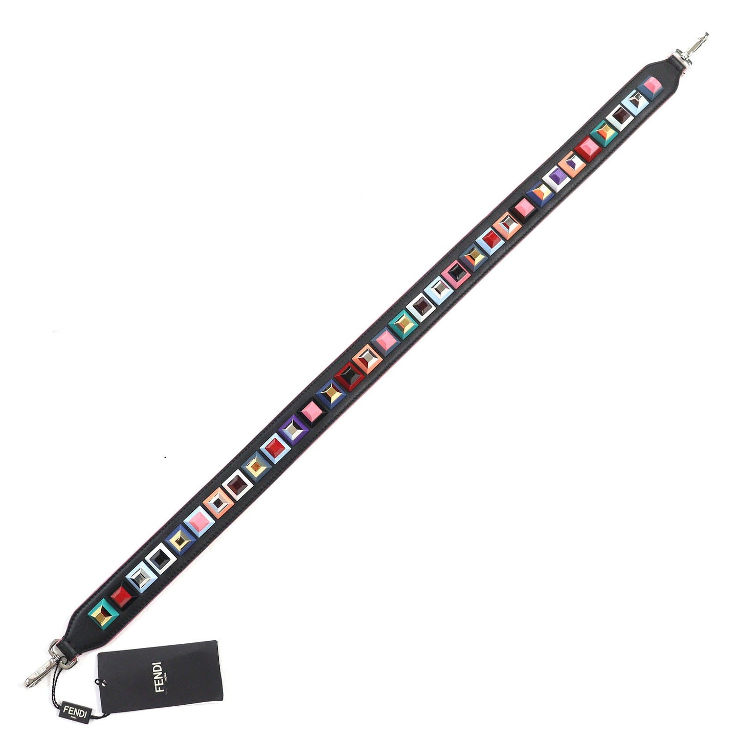 Fendi Strap You Leather Rock Studs Strap