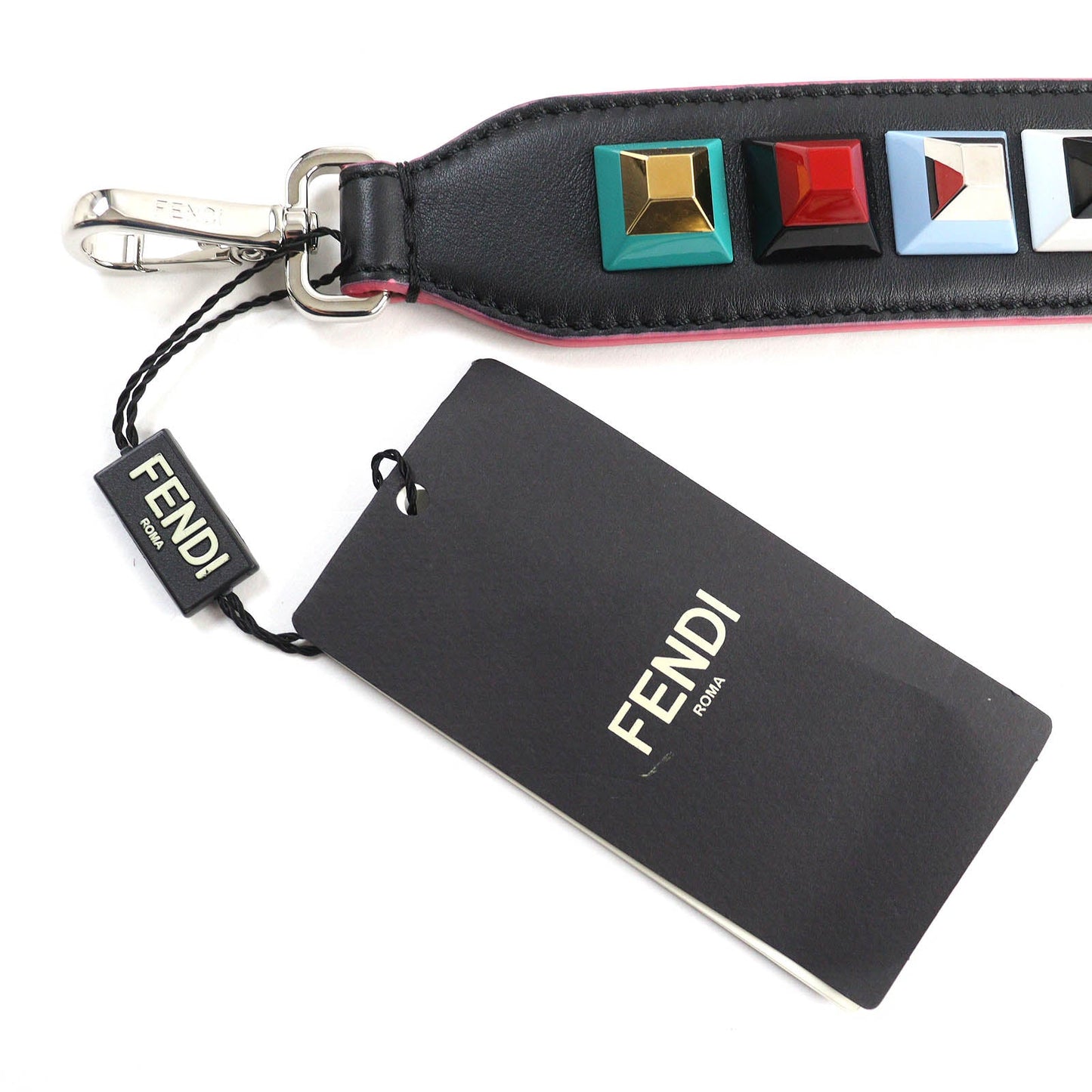 Fendi Strap You Leather Rock Studs Strap