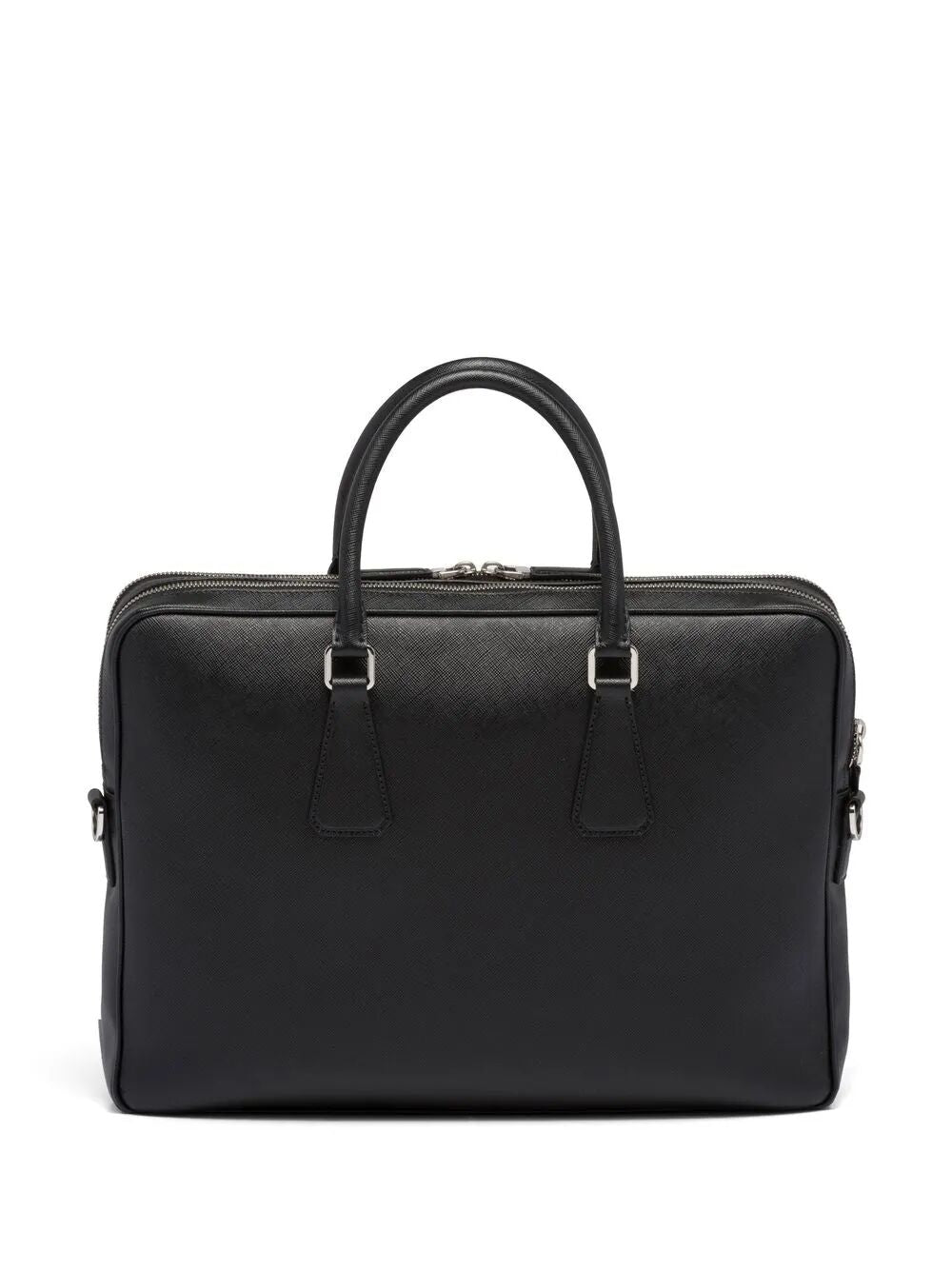 Prada Men Saffiano Leather Briefcase