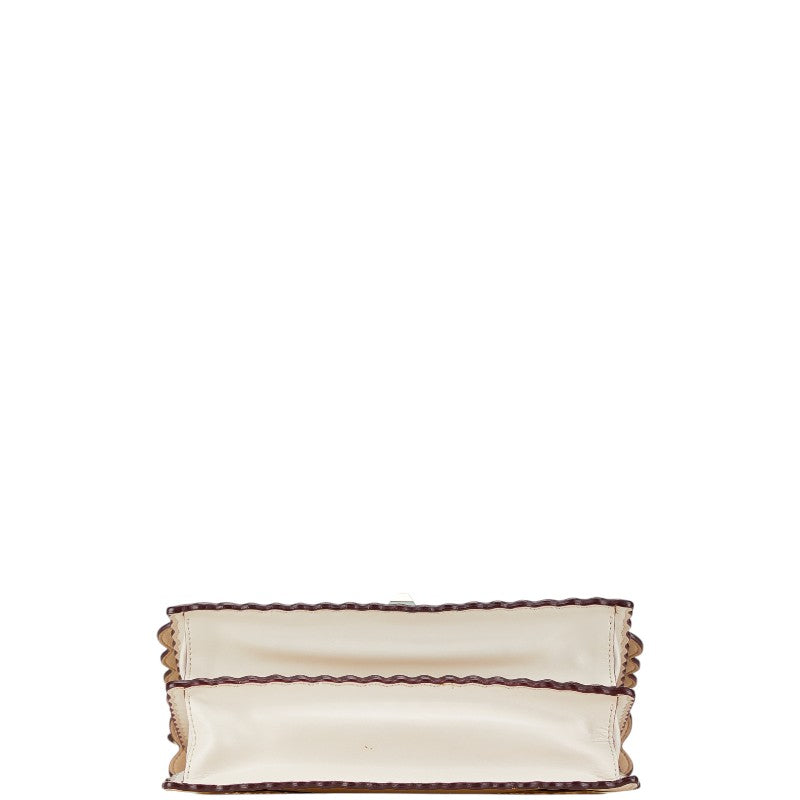 Fendi Kan I Chain Leather Handbag 8BT283
