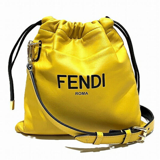 Fendi Small Leather Crossbody Pouch