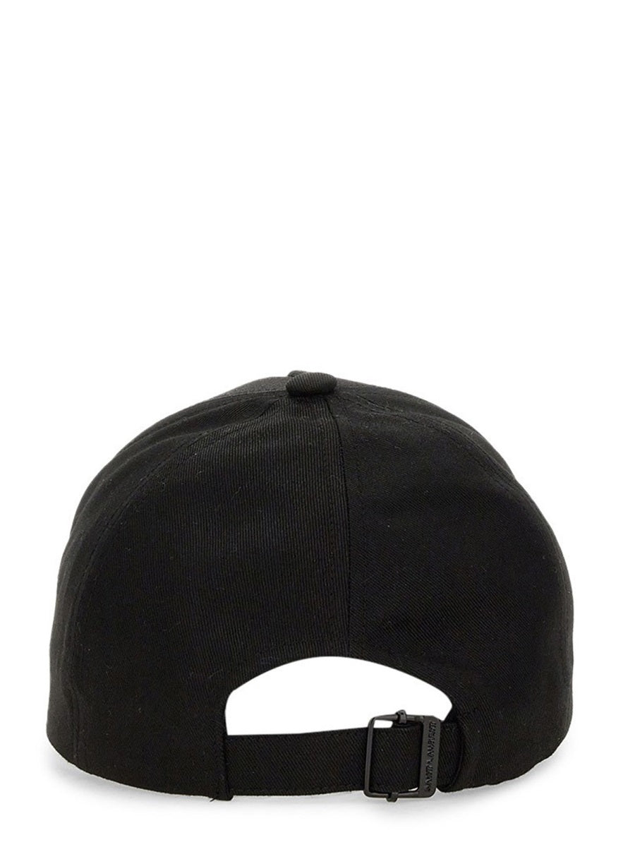 Saint Laurent Women Cappello Da Baseball Con Logo
