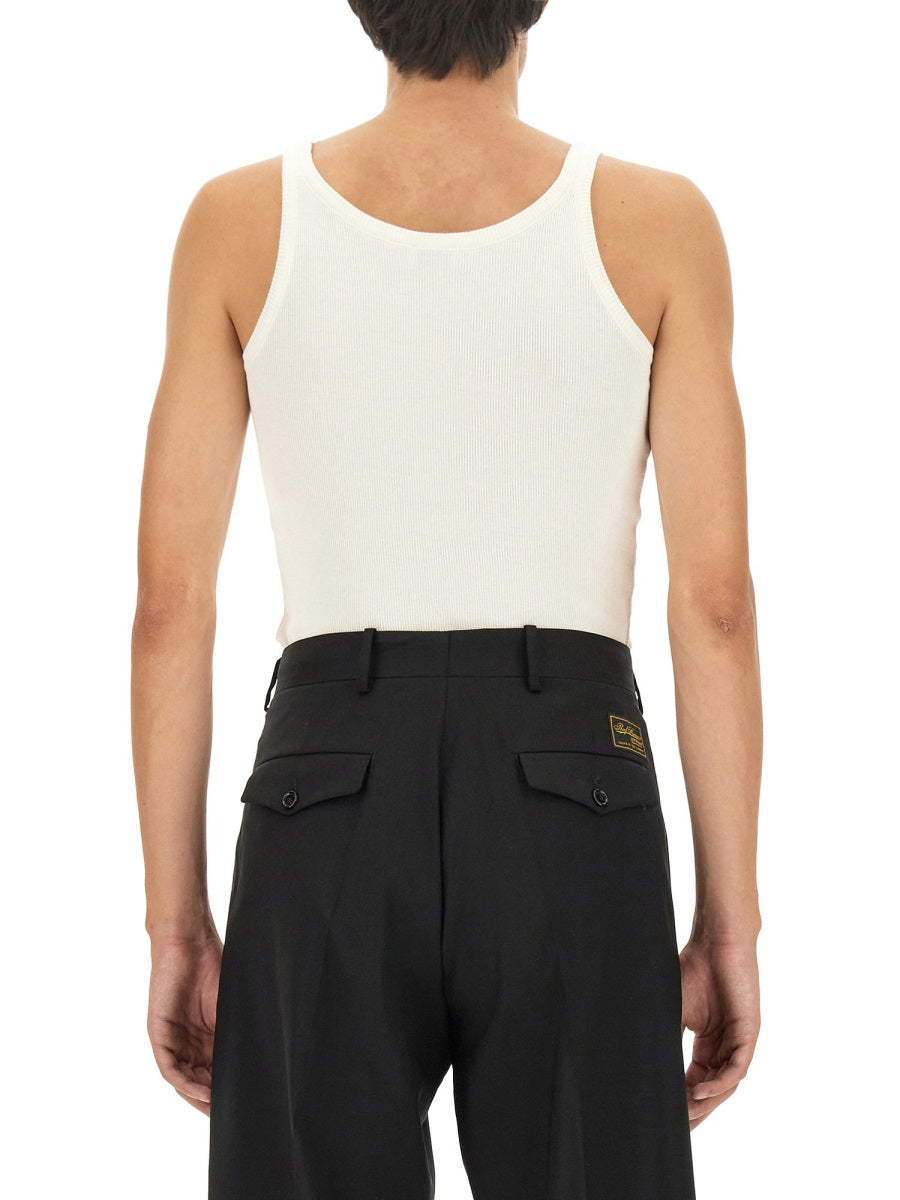 Saint Laurent Men Cassandre Tank Top