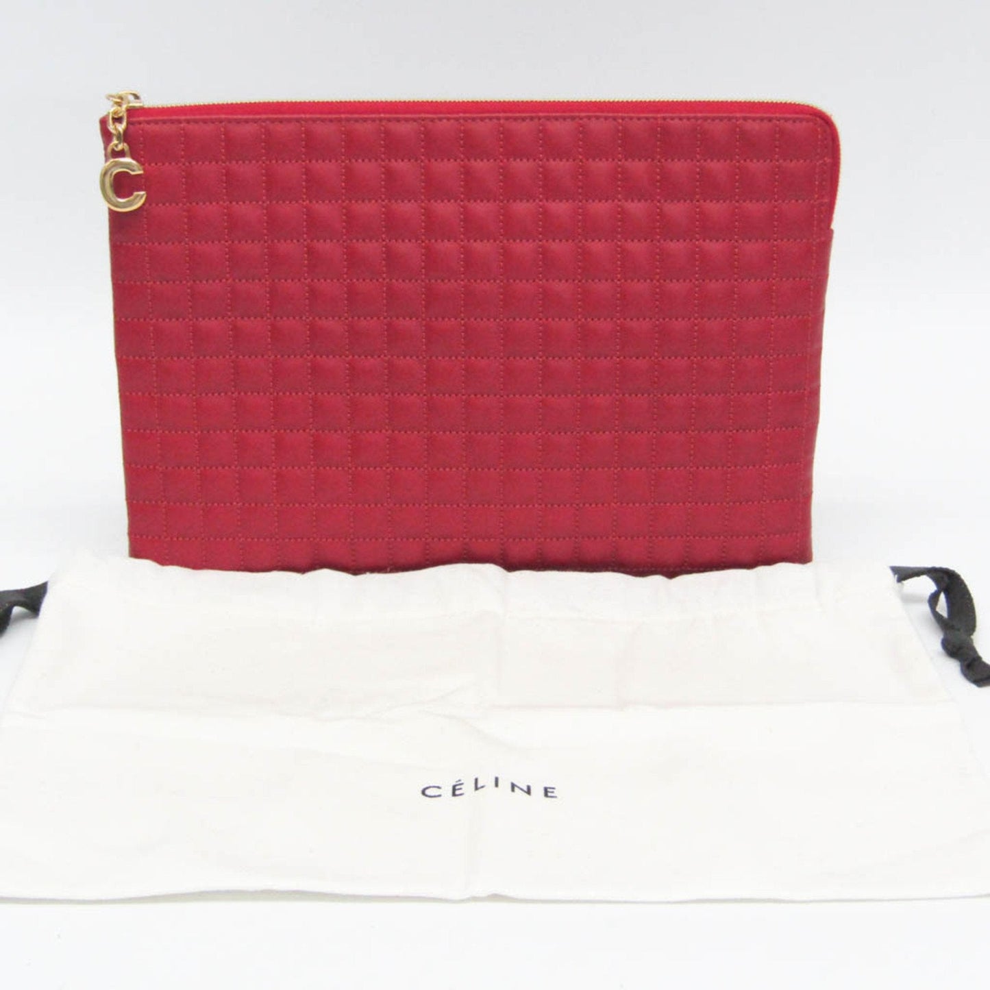 CELINE C charm Clutch Bag