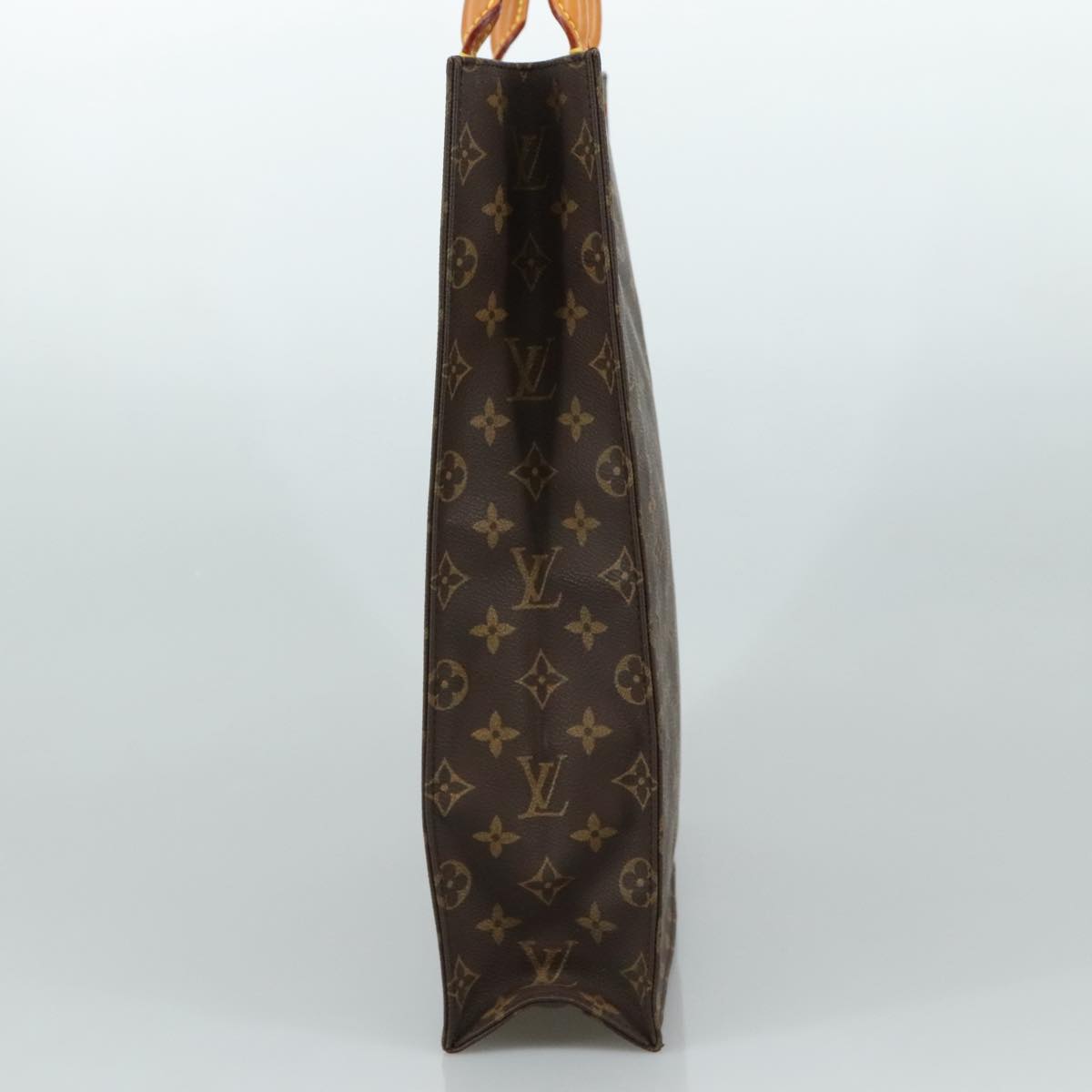 LOUIS VUITTON Monogram Sac Plat Hand Bag M51140 LV 105478
