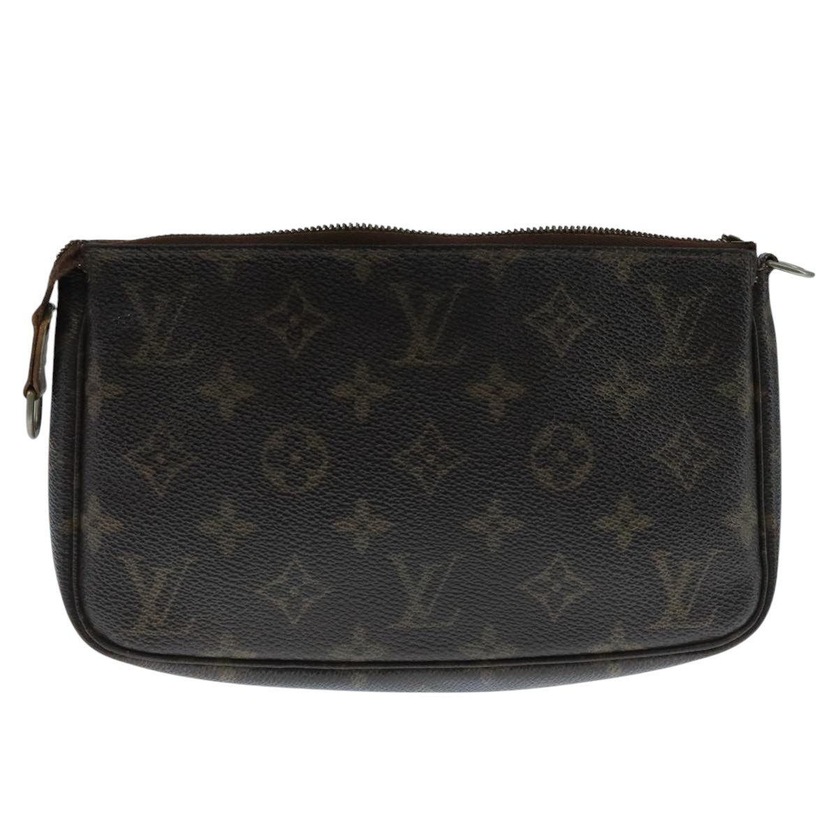 LOUIS VUITTON Monogram Pochette Accessoires Pouch M51980 LV 105656