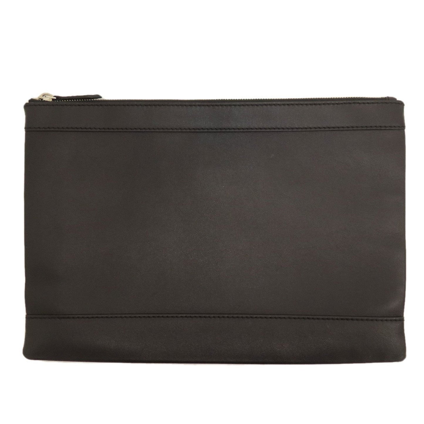 BALENCIAGA Navy Clutch Bag