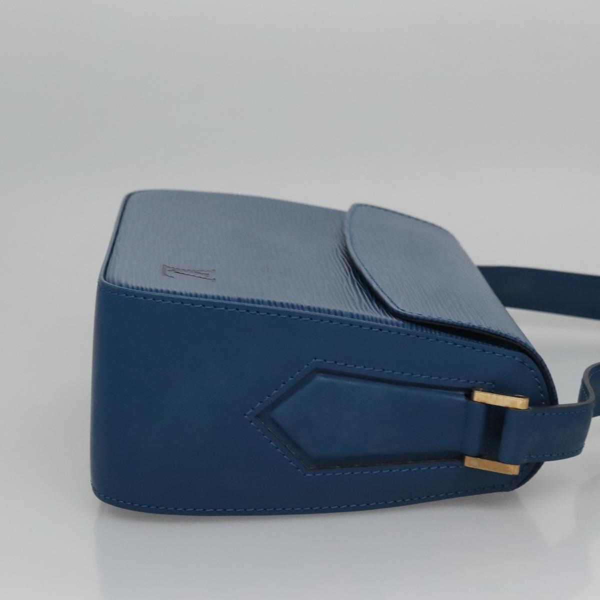 LOUIS VUITTON Epi Bushi Shoulder Bag Blue LV 110082