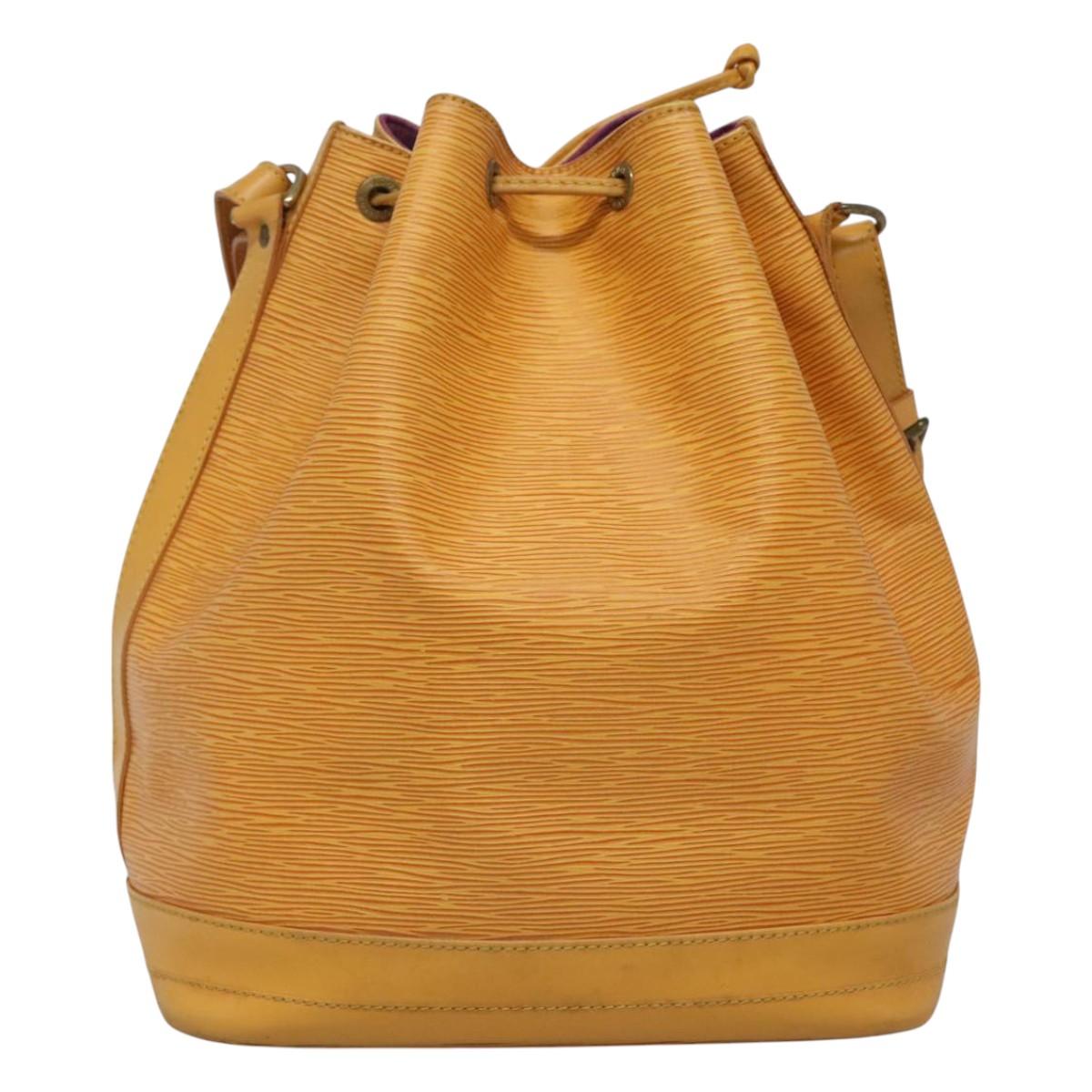 LOUIS VUITTON Epi Noe Shoulder Bag Tassili Yellow M44009 LV 110112