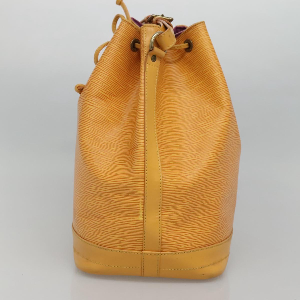 LOUIS VUITTON Epi Noe Shoulder Bag Tassili Yellow M44009 LV 110112