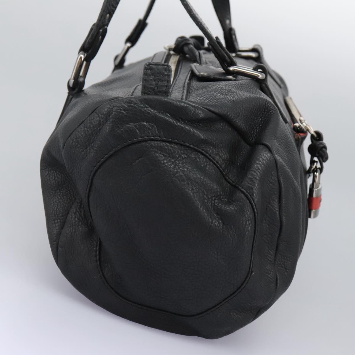 Chloe Hand Bag Leather Black 110305