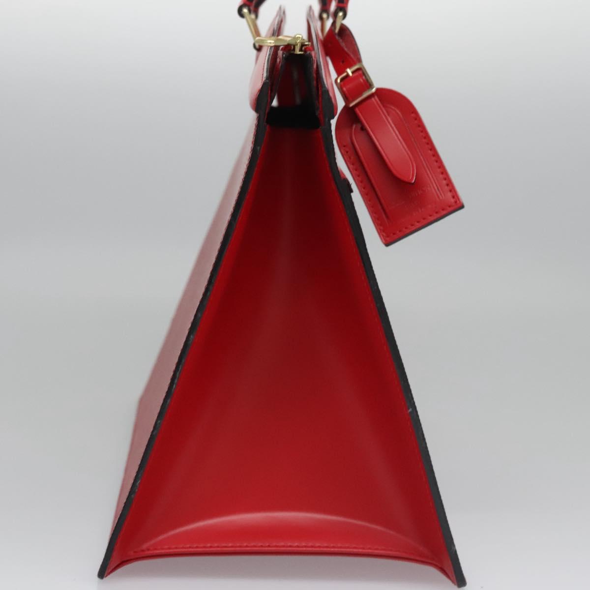 LOUIS VUITTON Epi Riviera Hand Bag Red M48187 LV 110557