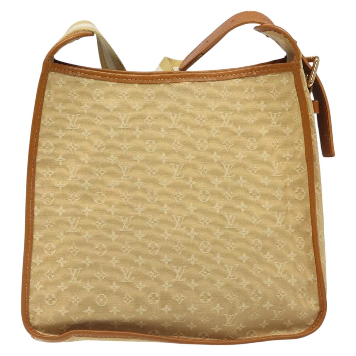 LOUIS VUITTON Monogram Mini Buzas Marie Kate Bag Beige M92323 LV 110562