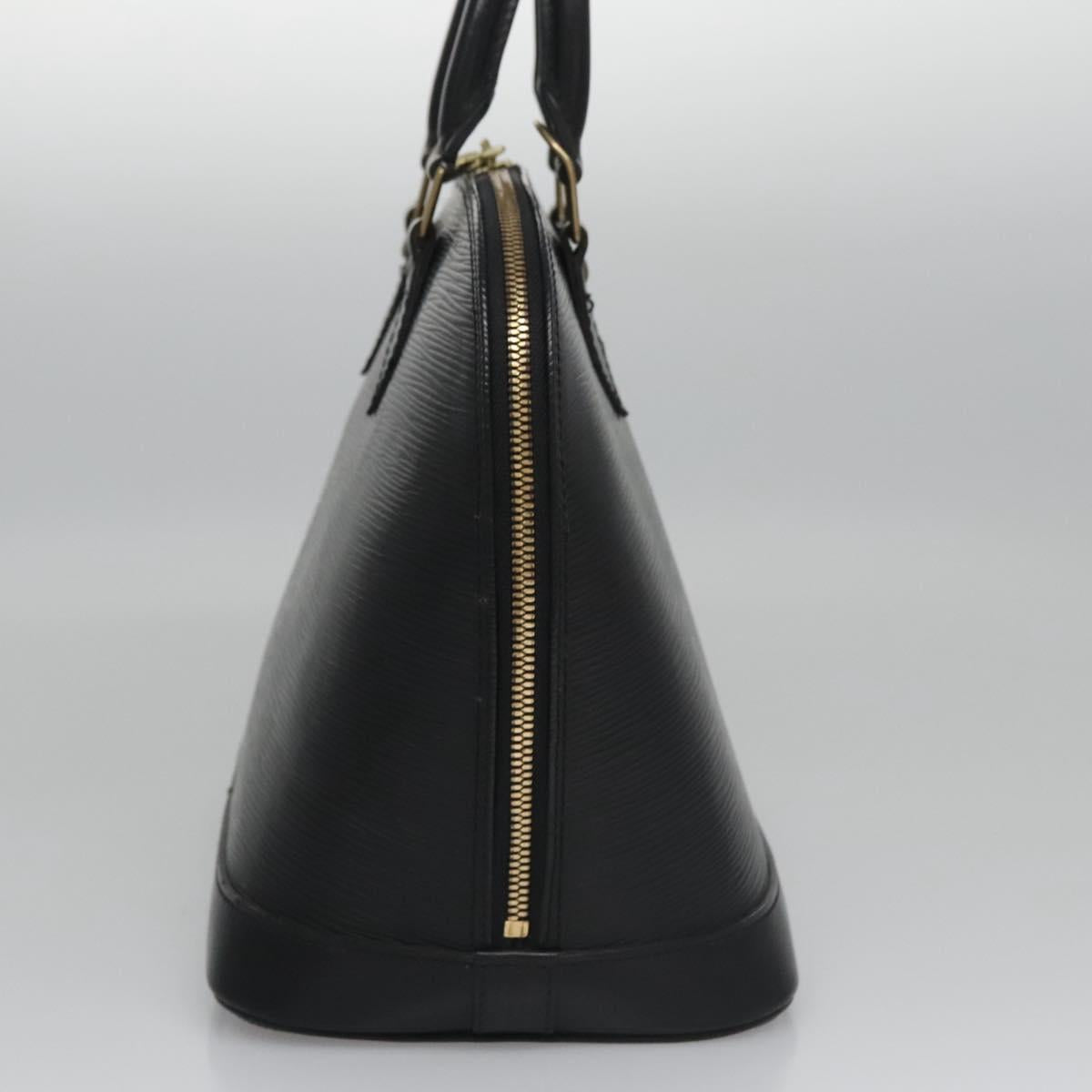 LOUIS VUITTON Epi Alma Hand Bag Black M52142 LV 110904