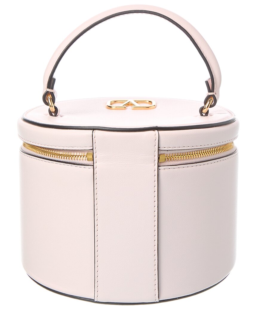 Valentino Vlogo Signature Leather Cosmetic Case