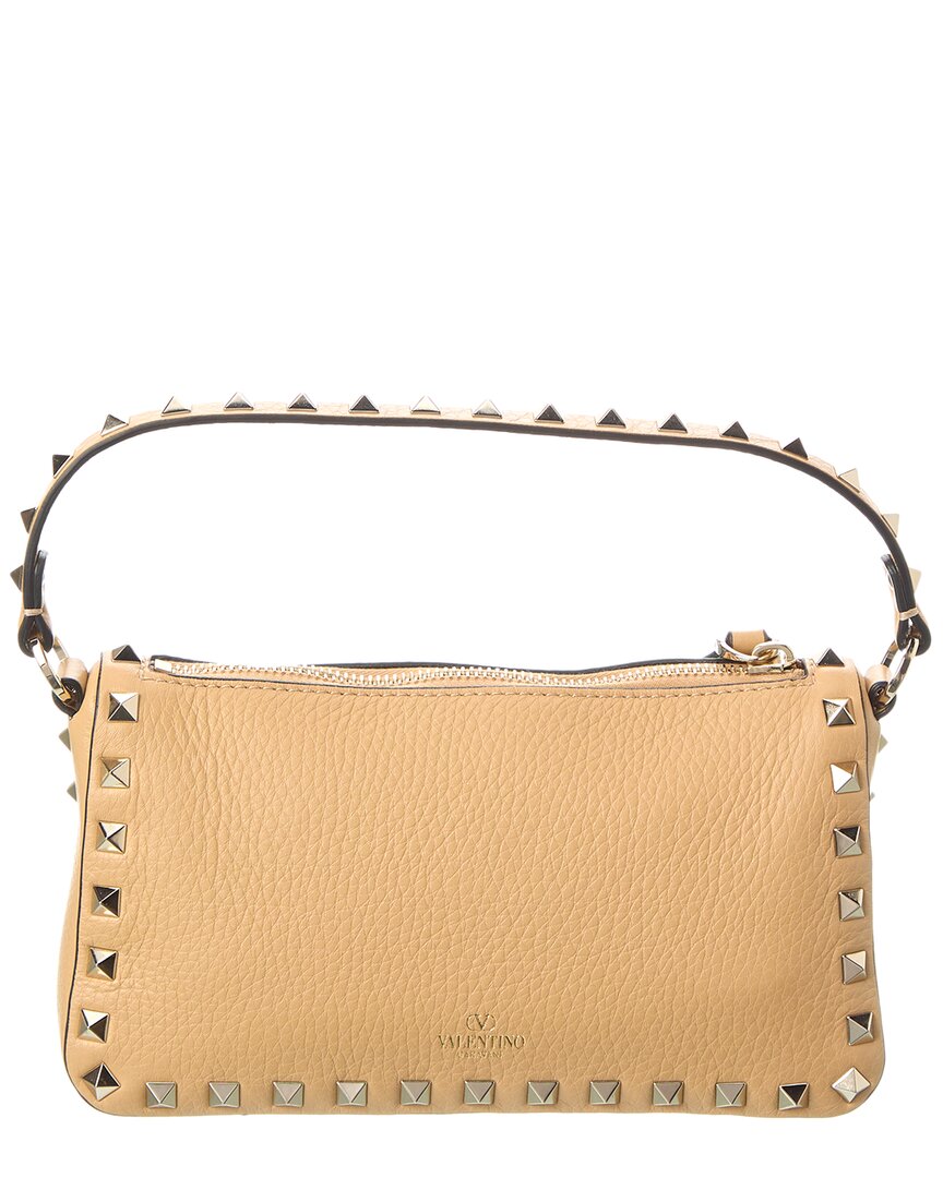 Valentino Rockstud Small Grainy Leather Crossbody