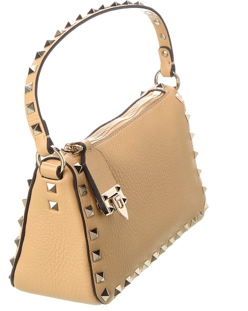 Valentino Rockstud Small Grainy Leather Crossbody