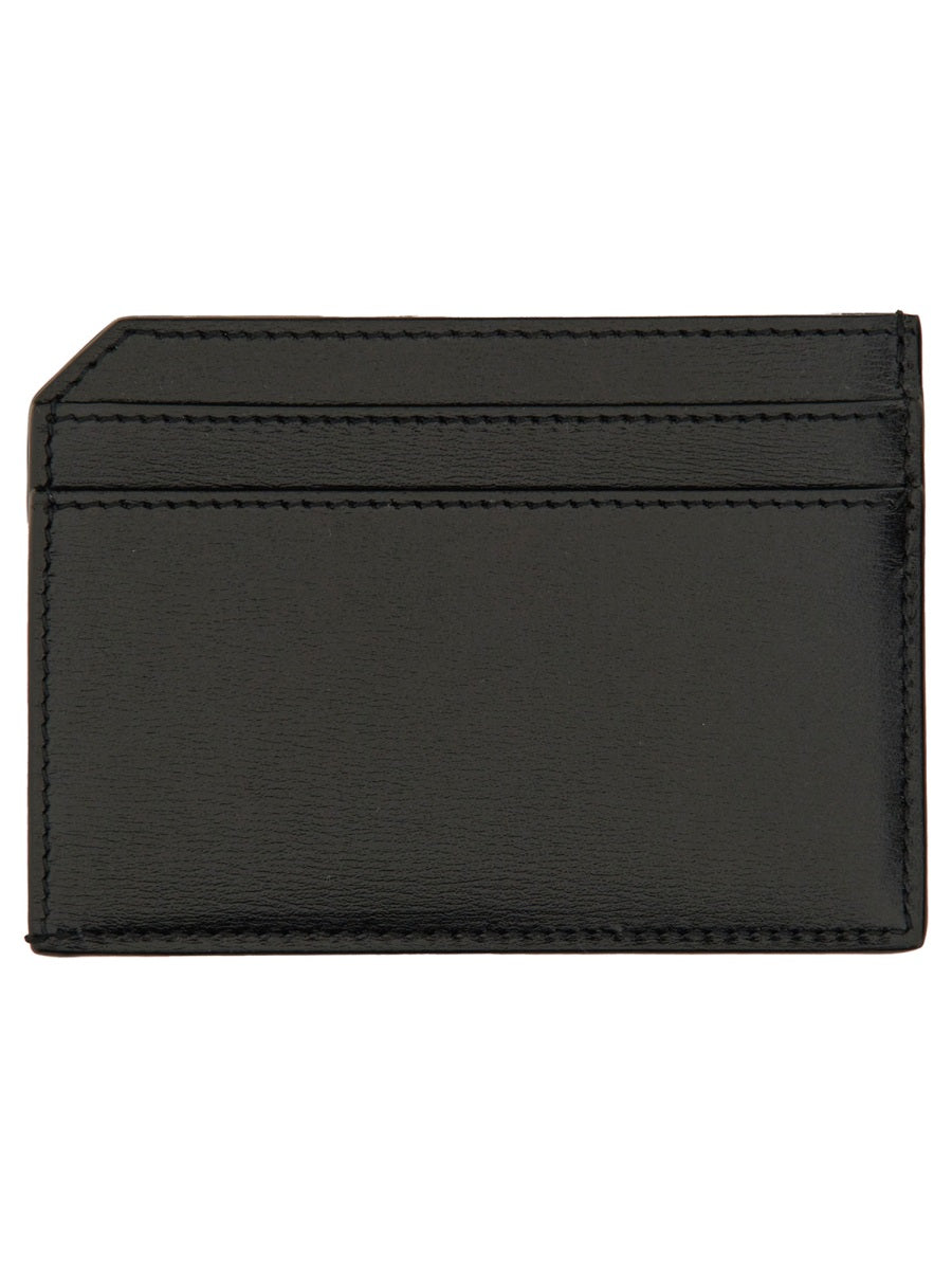 Saint Laurent Men Open Card Case "Tiny Cassandras"