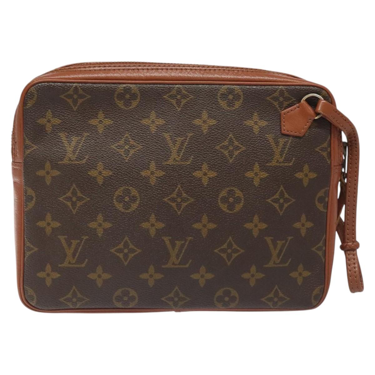 LOUIS VUITTON Monogram Pochette sports Clutch Bag N0.183 LV 111833