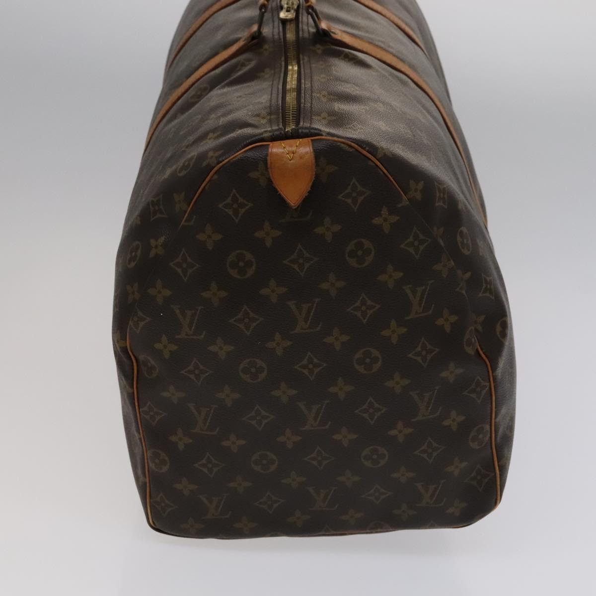 LOUIS VUITTON Monogram Keepall 60 Boston Bag M41422 LV 111904