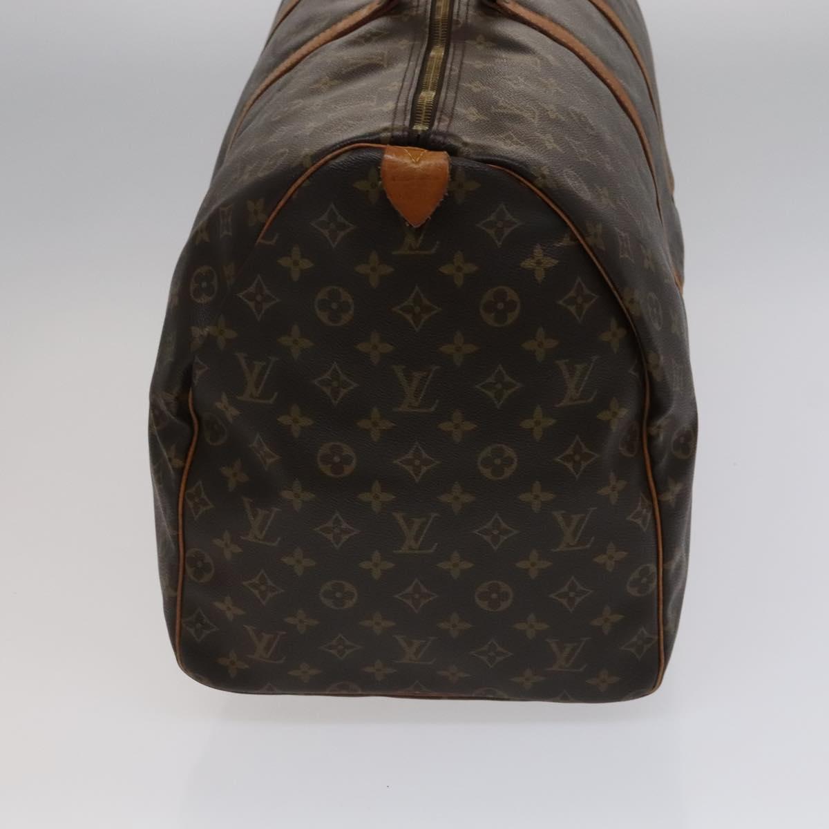 LOUIS VUITTON Monogram Keepall 60 Boston Bag M41422 LV 111904