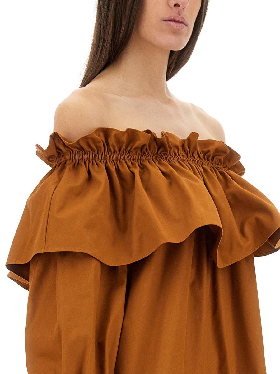 Saint Laurent Women Sleeve Dress