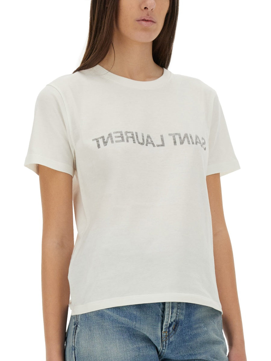 Saint Laurent Women Saint Laurent Reverse T-Shirt