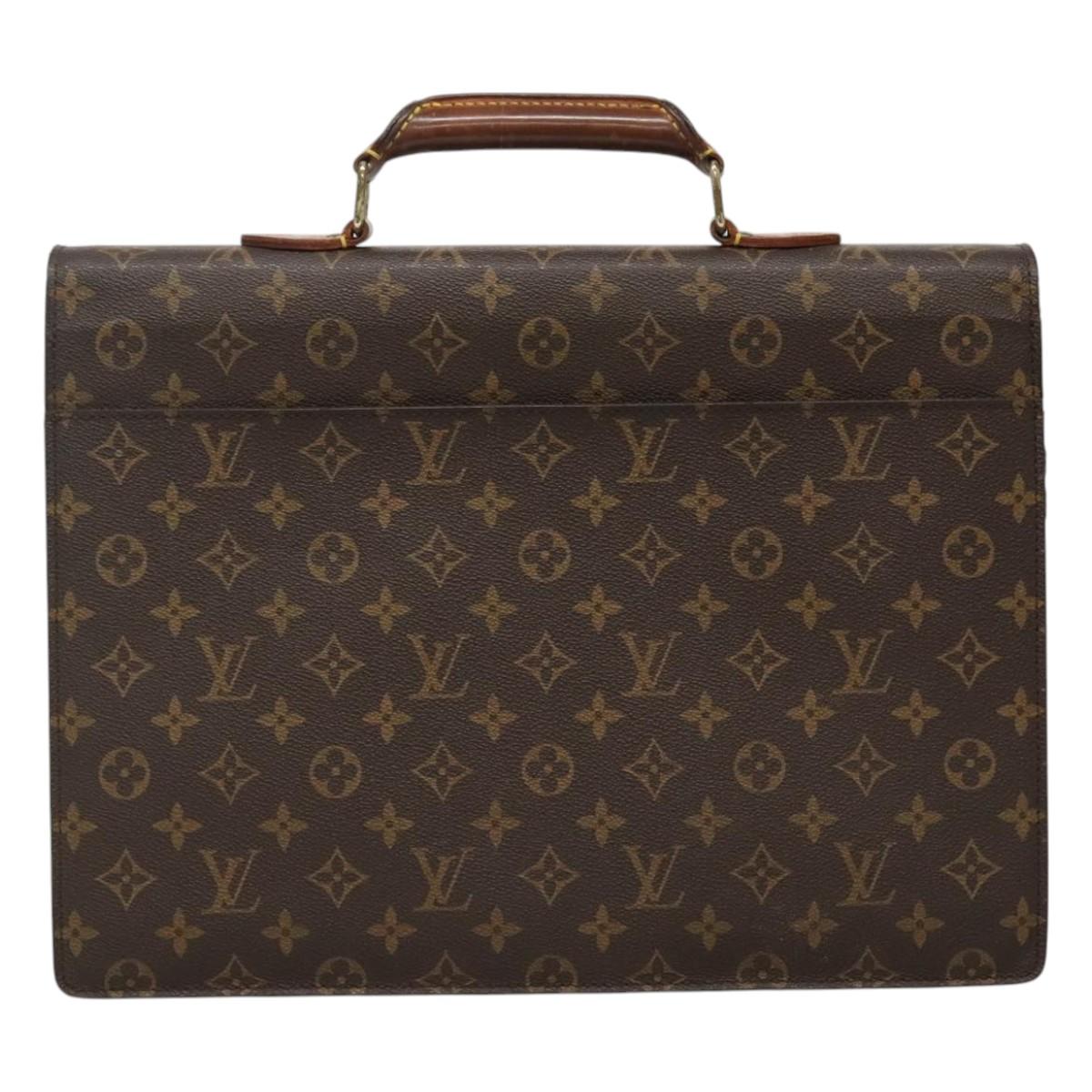 LOUIS VUITTON Monogram Serviette Conseiller Briefcase M53331 LV 112127