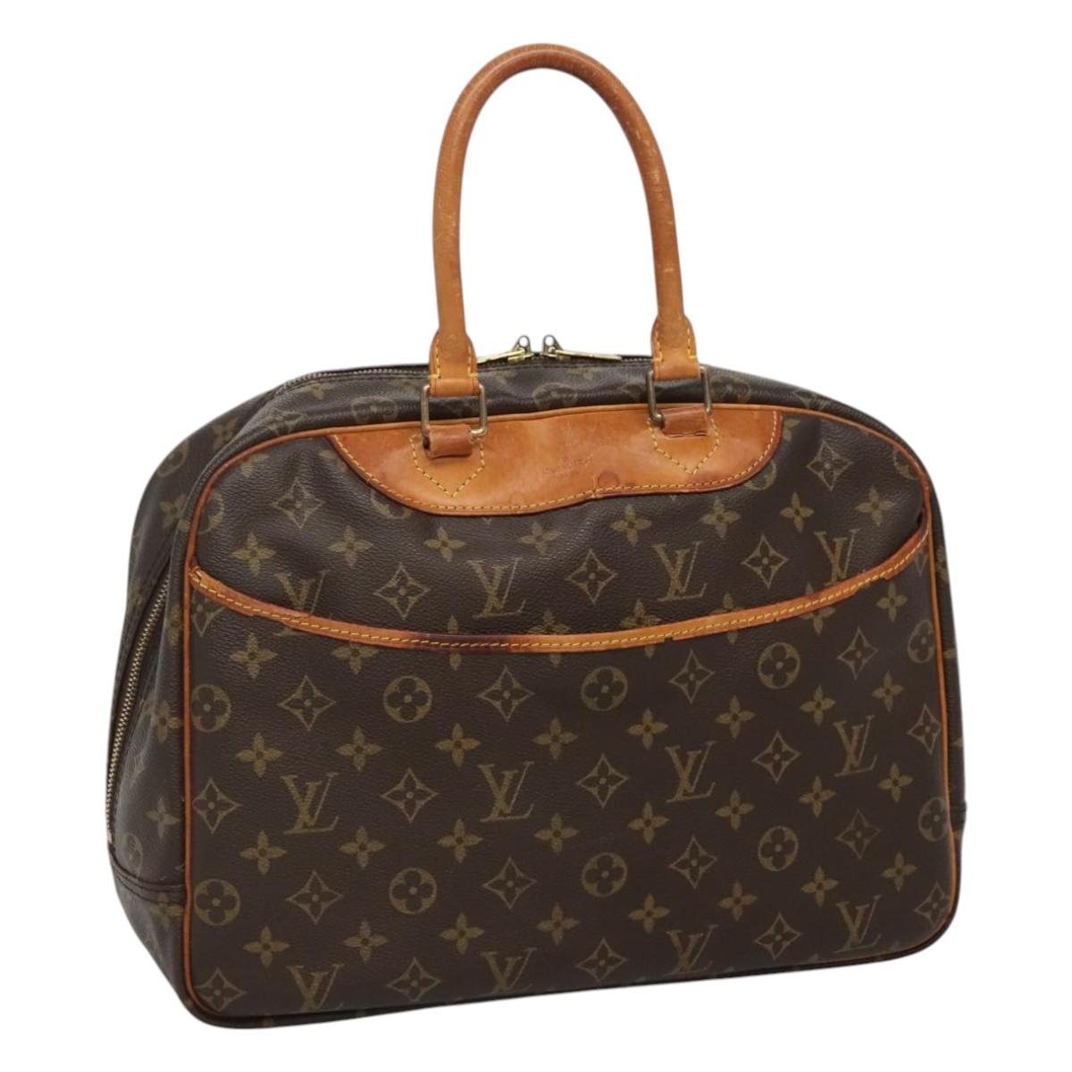 LOUIS VUITTON Monogram Deauville Hand Bag M47270 LV 112181