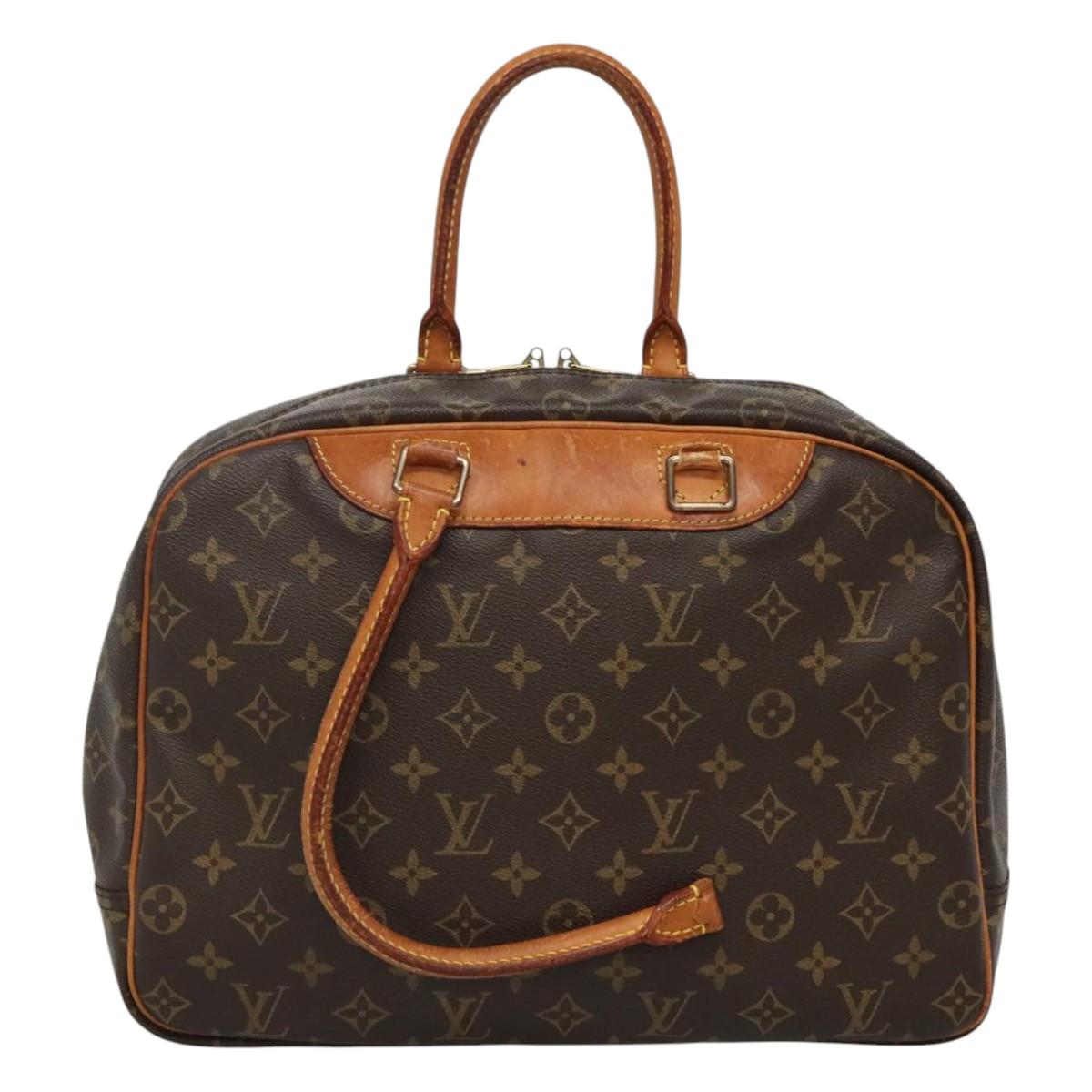 LOUIS VUITTON Monogram Deauville Hand Bag M47270 LV 112181
