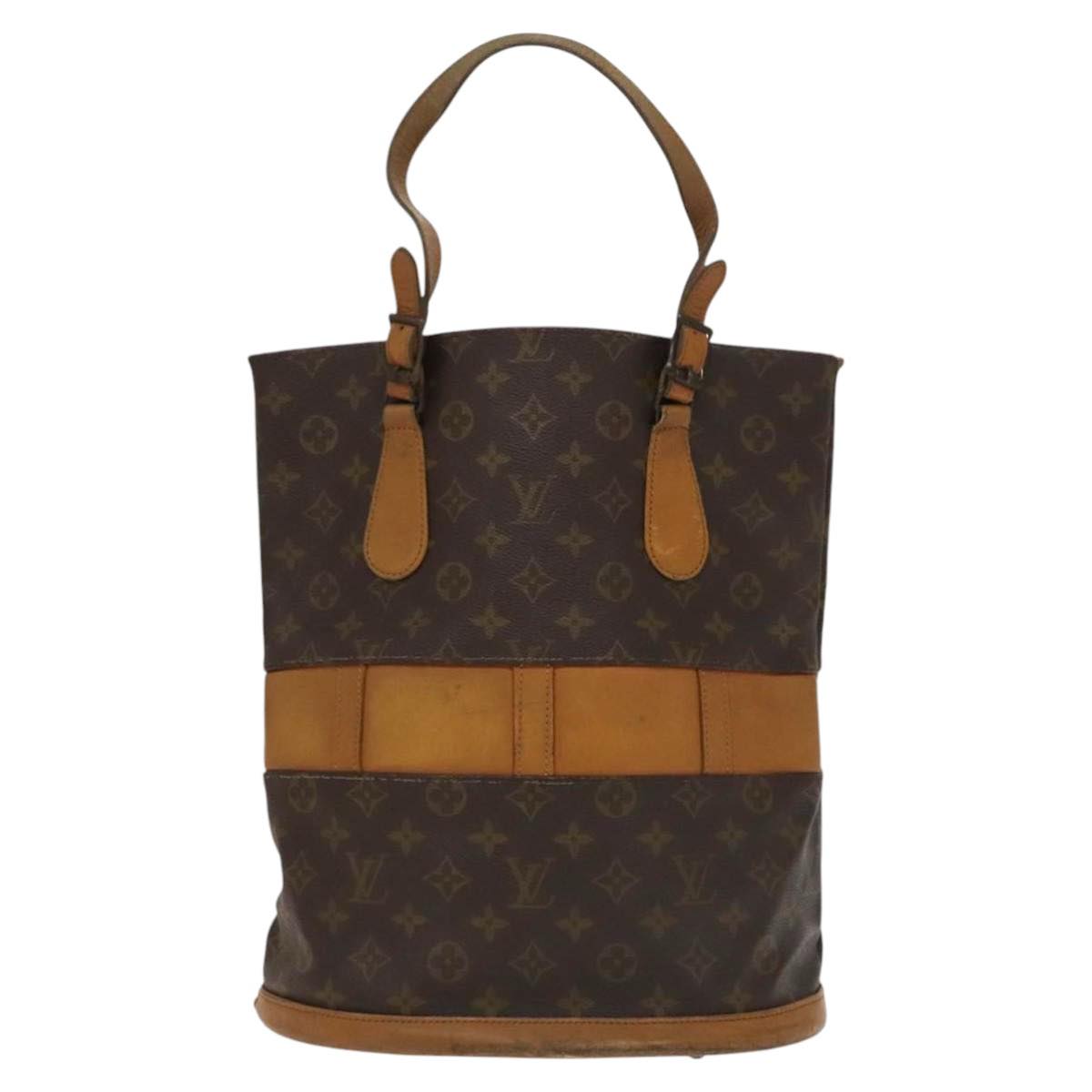 LOUIS VUITTON Monogram Bucket GM Shoulder Bag USA limited T42236 LV 112184