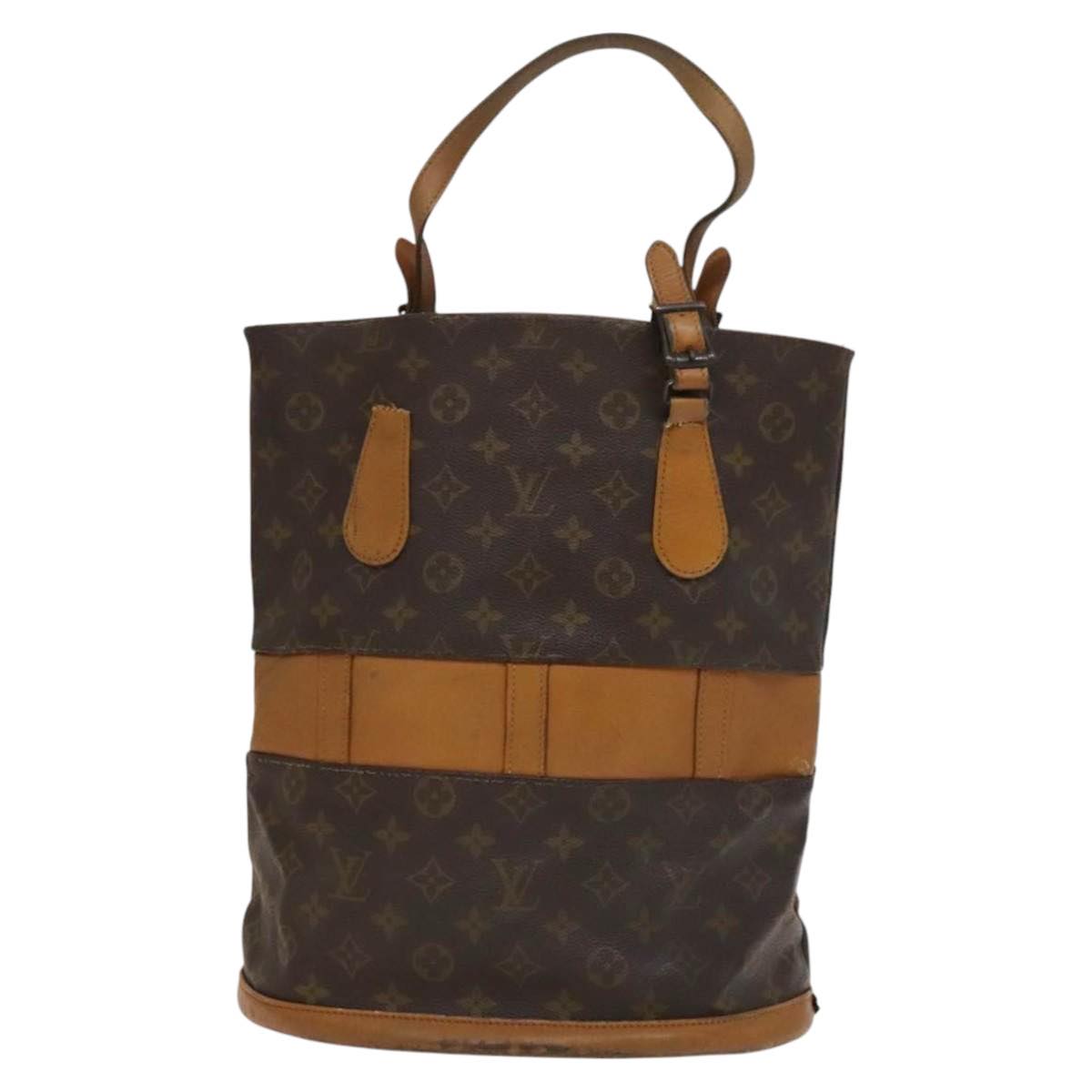 LOUIS VUITTON Monogram Bucket GM Shoulder Bag USA limited T42236 LV 112184