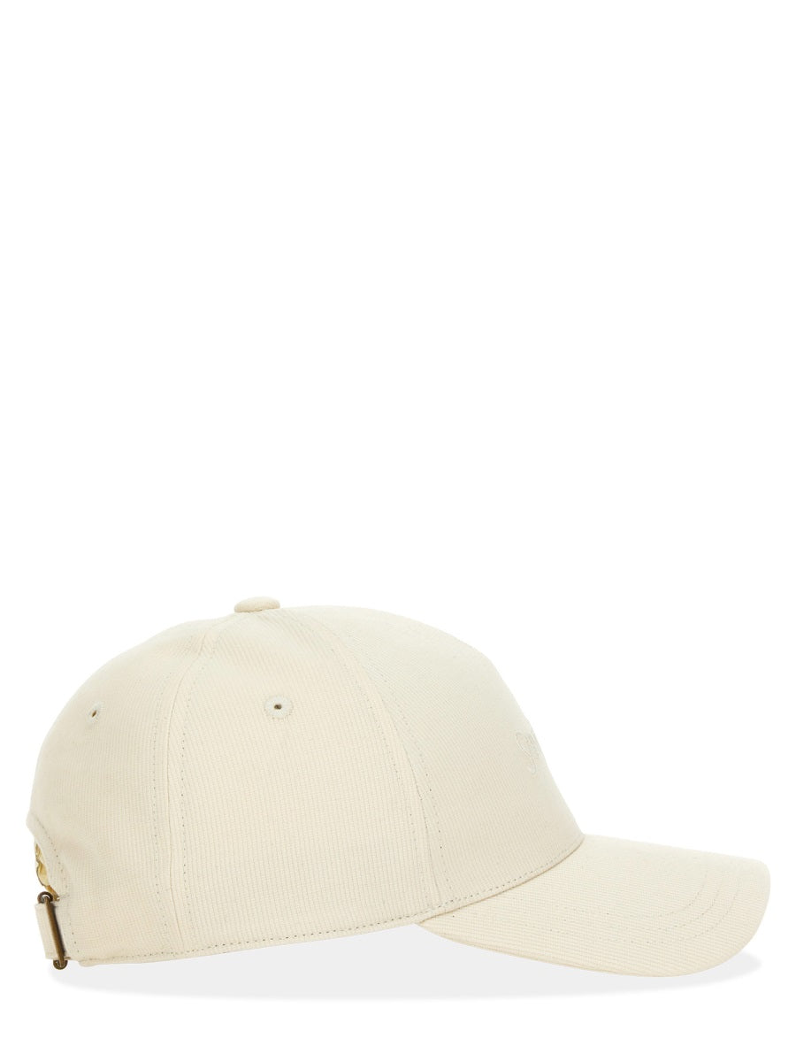 Saint Laurent Women Baseball Hat With Logo