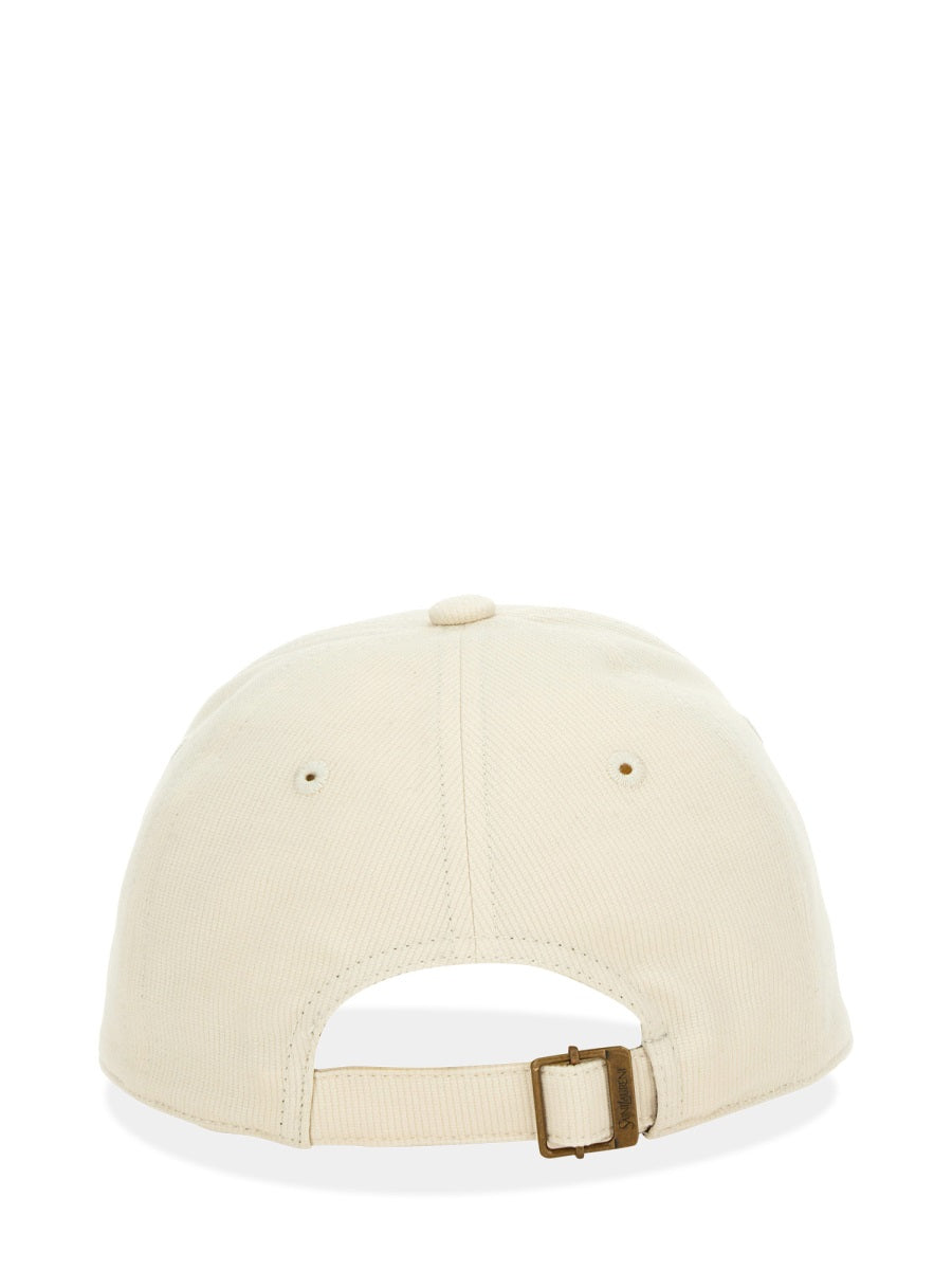 Saint Laurent Women Baseball Hat With Logo