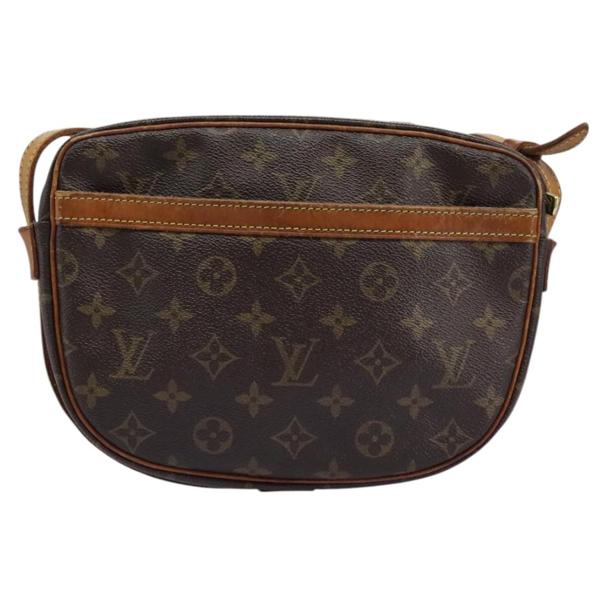 LOUIS VUITTON Monogram Jeune Fille MM Shoulder Bag M51226 LV 112245