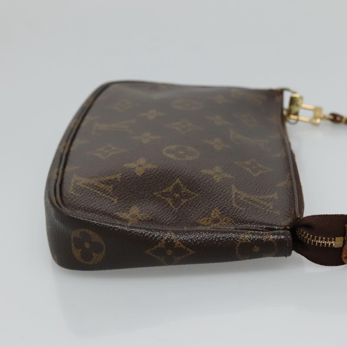 LOUIS VUITTON Monogram Pochette Accessoires Pouch M51980 LV 112246