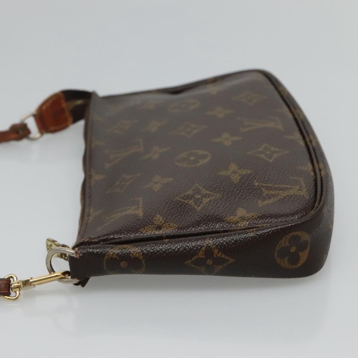 LOUIS VUITTON Monogram Pochette Accessoires Pouch M51980 LV 112246