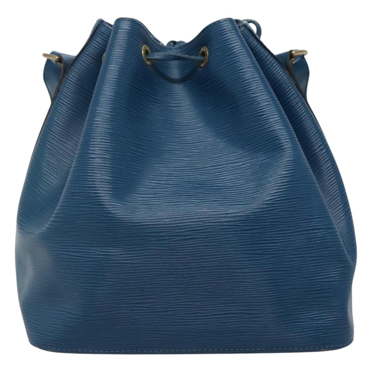LOUIS VUITTON Epi Petit Noe Shoulder Bag Blue M44105 LV 112252