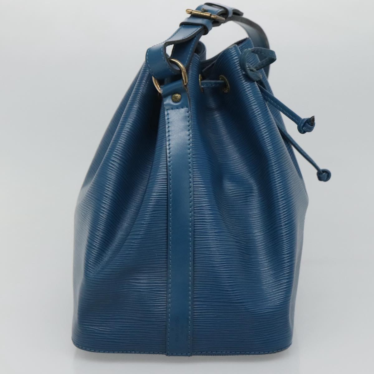 LOUIS VUITTON Epi Petit Noe Shoulder Bag Blue M44105 LV 112252