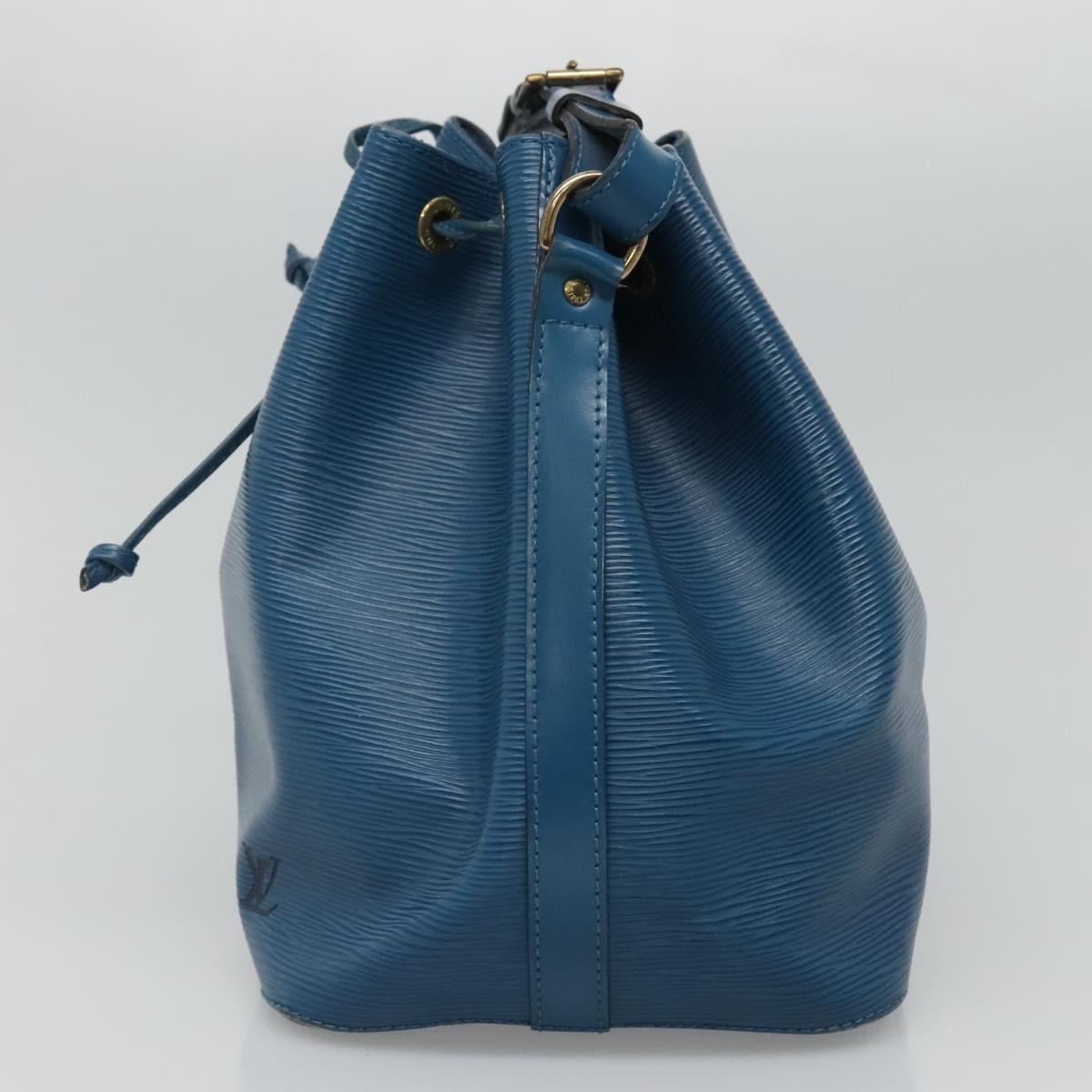 LOUIS VUITTON Epi Petit Noe Shoulder Bag Blue M44105 LV 112252