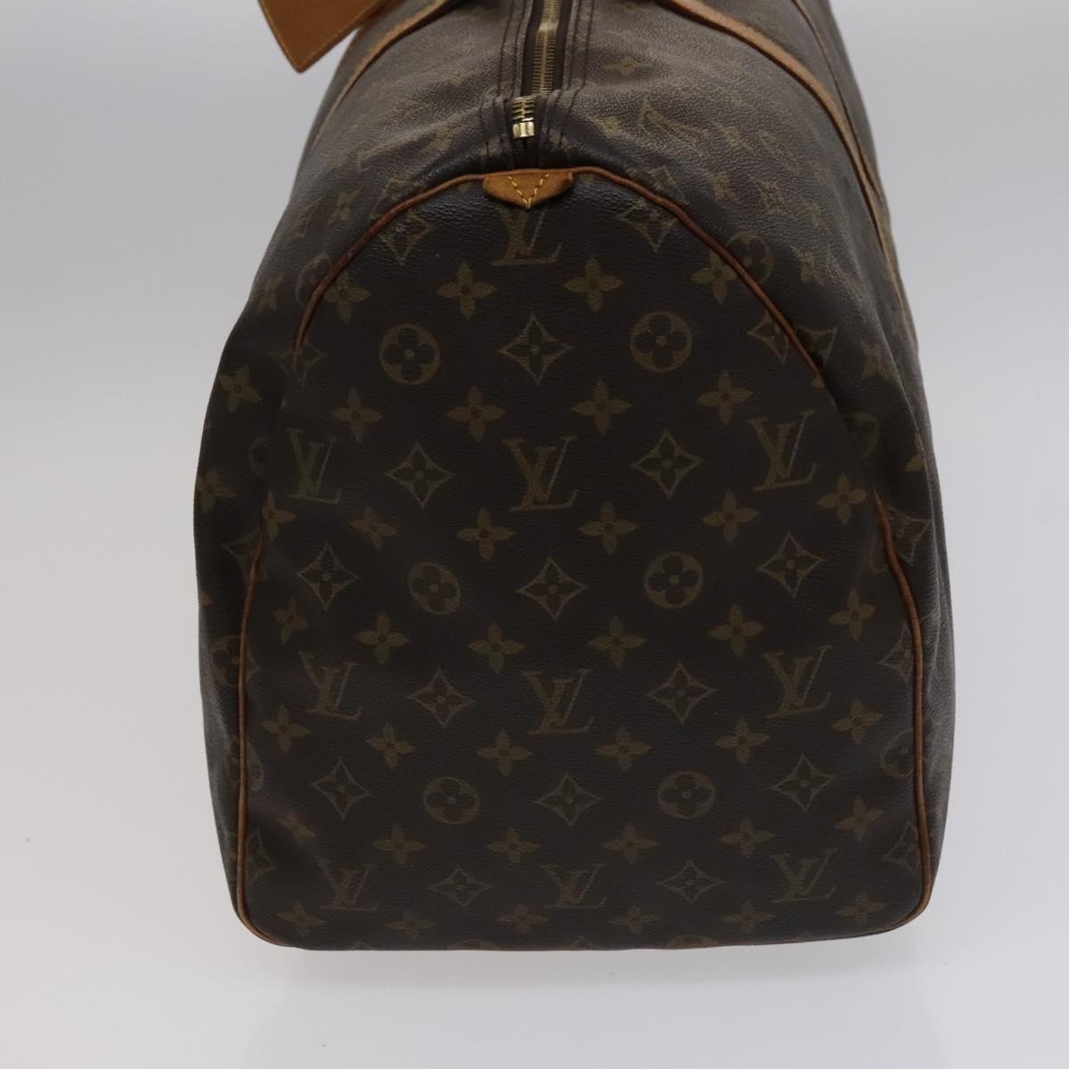 LOUIS VUITTON Monogram Keepall 55 Boston Bag M41424 LV 112507