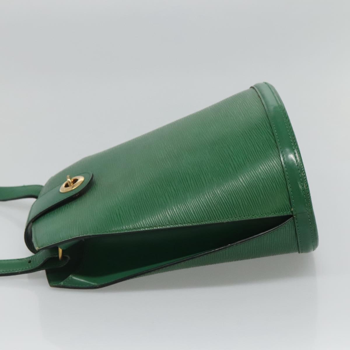 LOUIS VUITTON Epi Cluny Shoulder Bag Green M52254 LV 112915