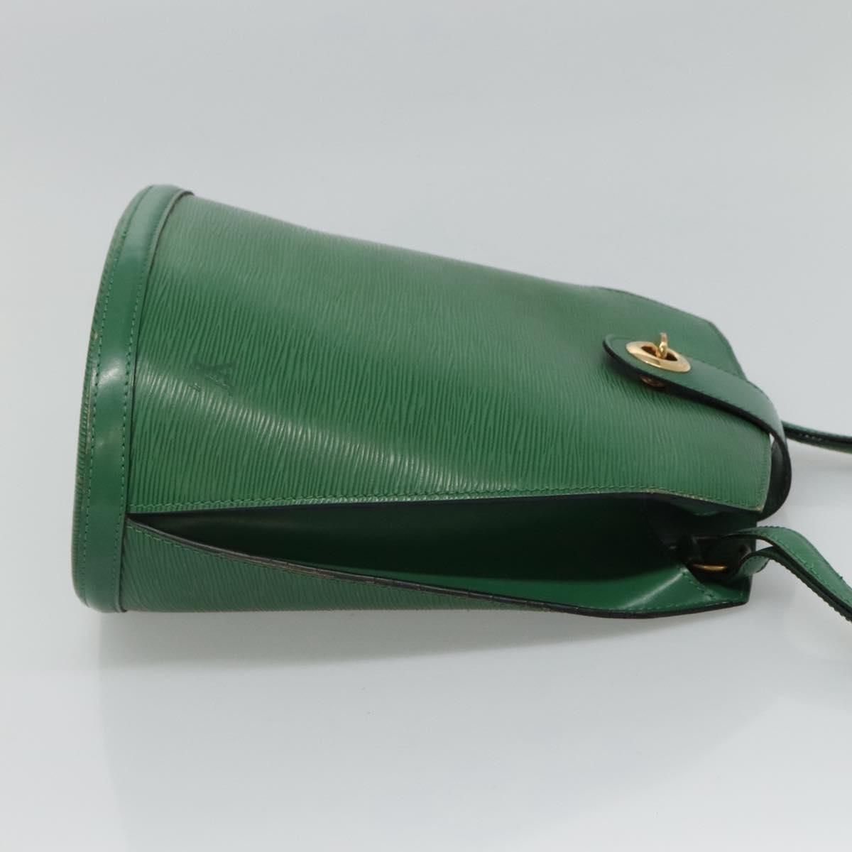 LOUIS VUITTON Epi Cluny Shoulder Bag Green M52254 LV 112915