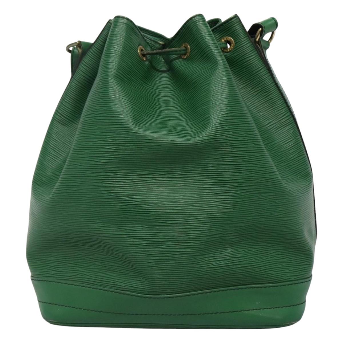 LOUIS VUITTON Epi Noe Shoulder Bag Green M44004 LV 112997