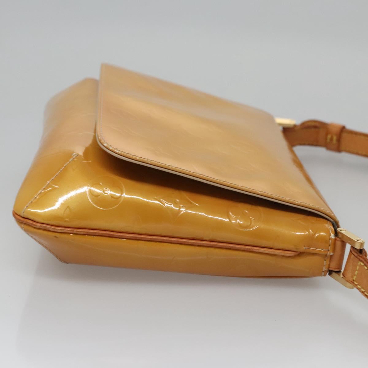 LOUIS VUITTON Monogram Vernis Thompson Street Bag Beige M91301 LV 113034