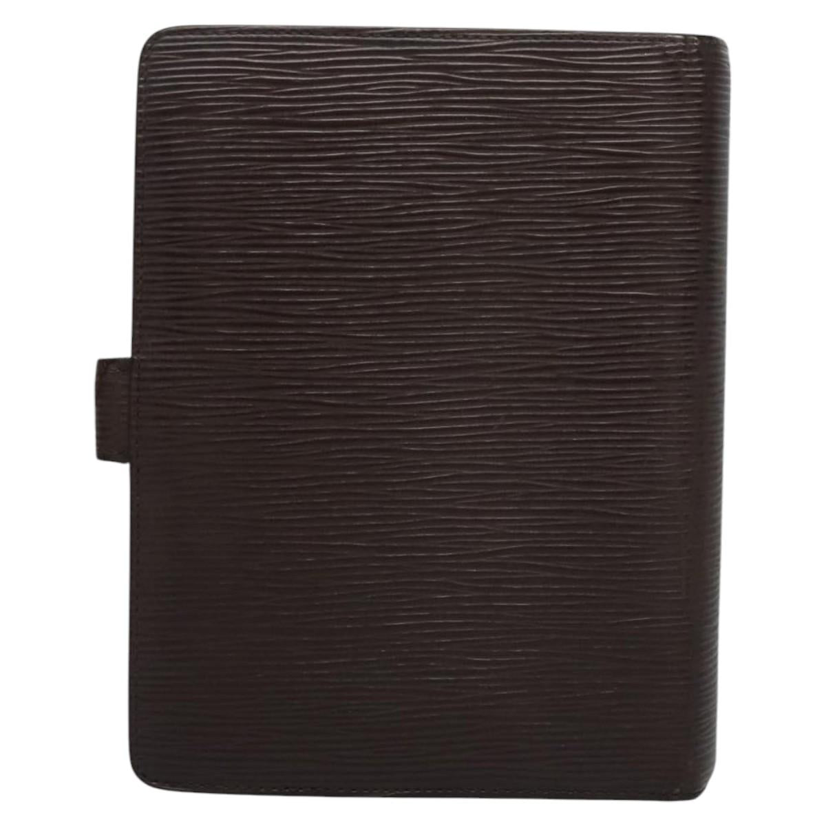 LOUIS VUITTON Epi Agenda MM Day Planner Cover Mocha R2004D LV 113051