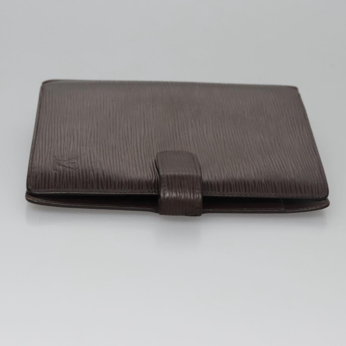 LOUIS VUITTON Epi Agenda MM Day Planner Cover Mocha R2004D LV 113051