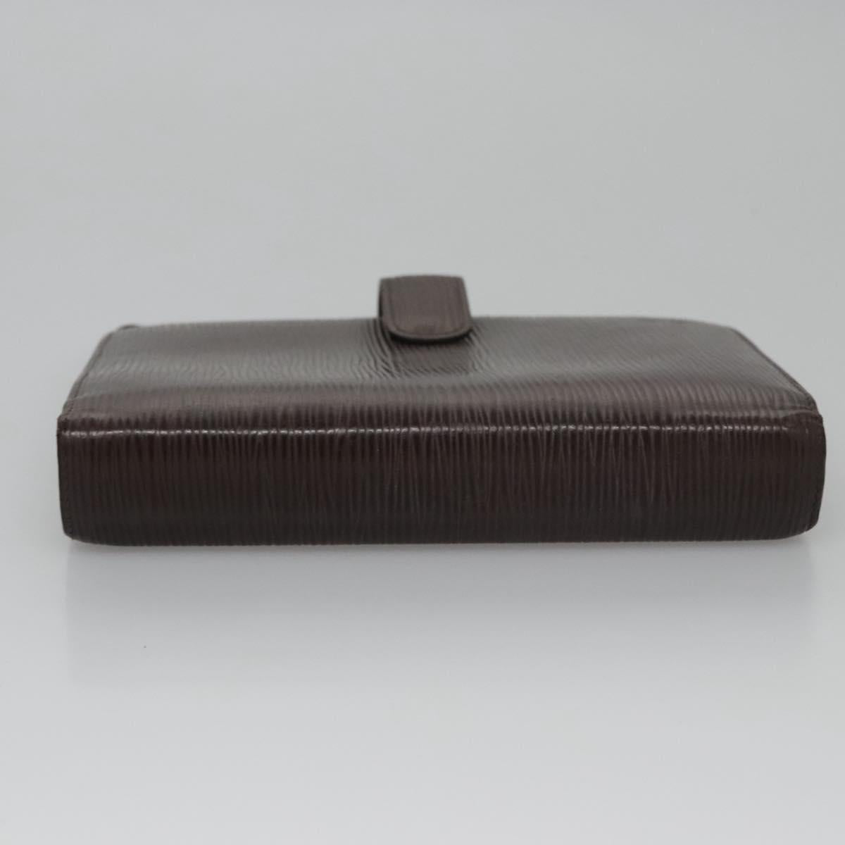 LOUIS VUITTON Epi Agenda MM Day Planner Cover Mocha R2004D LV 113051