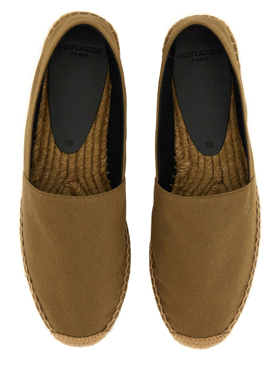 Saint Laurent Women Espadrille In Gabardine
