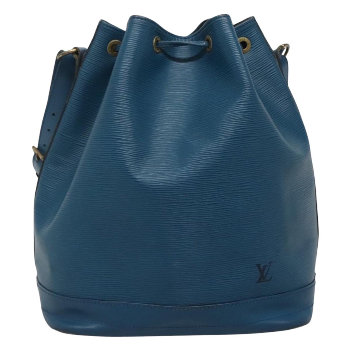 LOUIS VUITTON Epi Noe Shoulder Bag Toledo Blue M44005 LV 113086